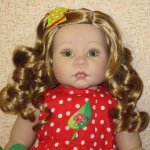 Кукла "Я люблю божьих коровок", Lee Middleton