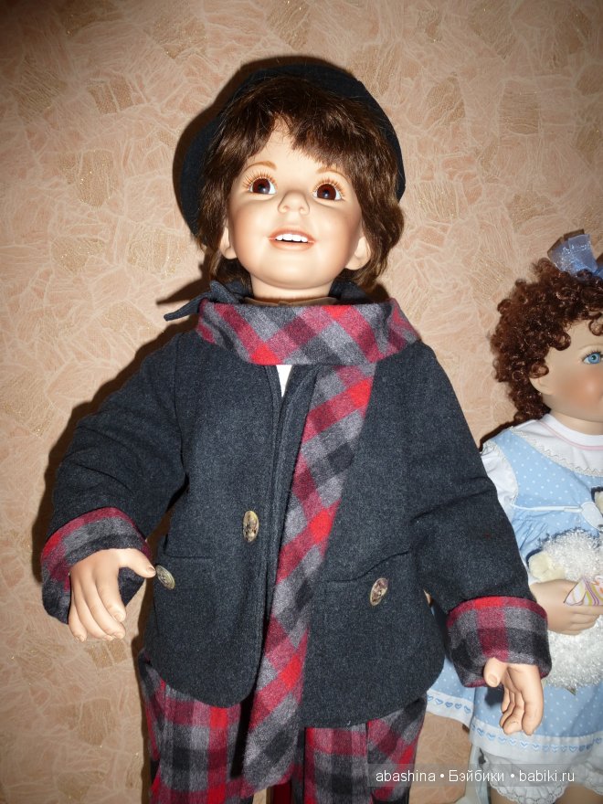 Том Соер, фарфоровая кукла от Донны Руберт