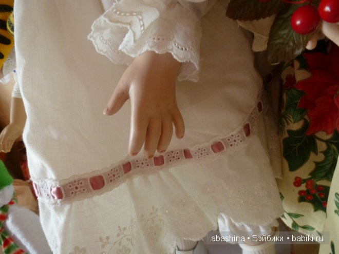 Первый блинчик — Ремонт и реставрация фарфоровых кукол: склейка (фото 4)