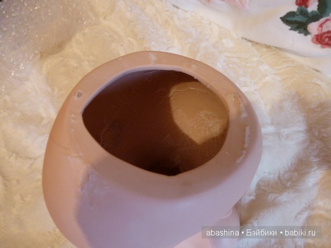 Первый блинчик — Ремонт и реставрация фарфоровых кукол: склейка (фото 9)