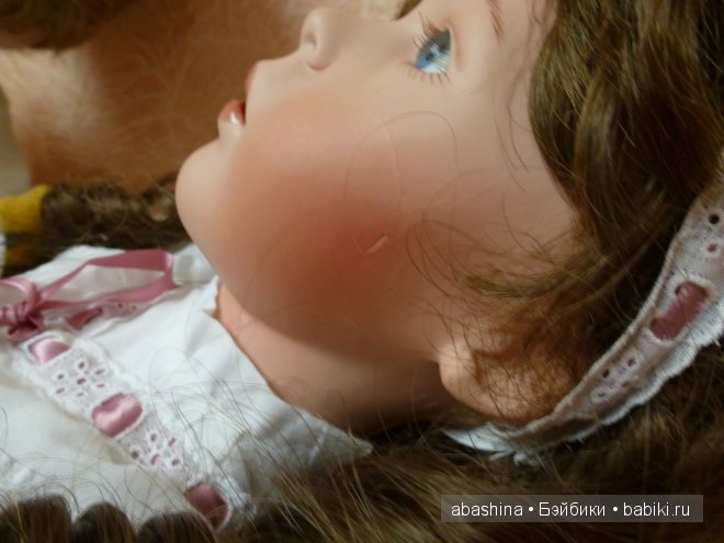 Первый блинчик — Ремонт и реставрация фарфоровых кукол: склейка (фото 7)