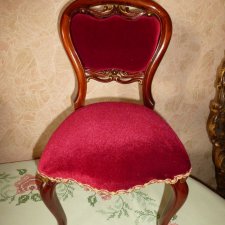 Резные стулья для кукол до 75см.и 90см.