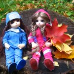 Осенняя прогулка Мини и Мики