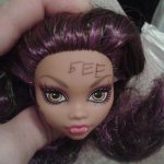 Как отмыть куклу от шариковой ручки краткий мастер-класс!