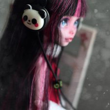 Наушники для кукол хэндмейд, много-много