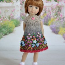 Наряд для Вашей любимой маленькой куклы Effner Heartstring 8"