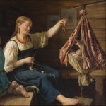 Скрипит очеп, ныряет зыбка. Люльки, зыбки, колыбели. Путешествие в страну колыбелей