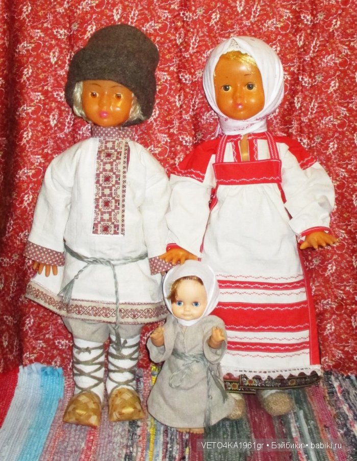 Кукла русский национальный костюм