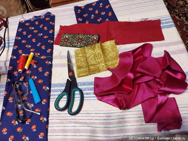 Северно-великорусский крестьянский наряд для куклы Нины (Кругозор)