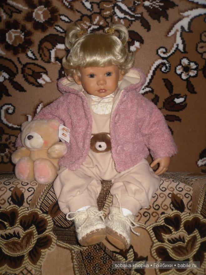 Мышка-малышка Clara von Hiltrud Schwing от Zapf 2003г