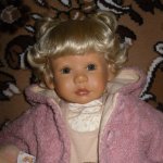 Мышка-малышка Clara von Hiltrud Schwing от Zapf 2003г