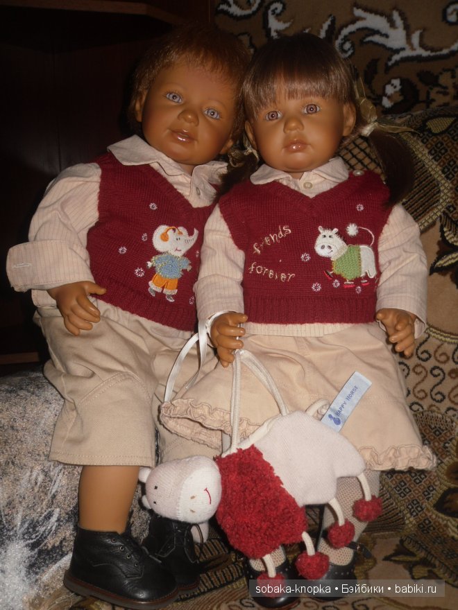 Мои загорелые малыши-карандаши двойняшки * von Zapf * Brigitte Paetsch: Nice & Naughty * (фото 2)