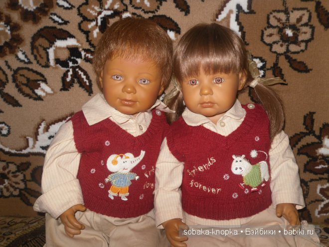 Мои загорелые малыши-карандаши двойняшки * von Zapf * Brigitte Paetsch: Nice & Naughty * (фото 7)