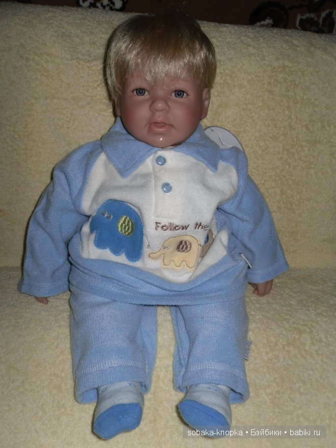 Еще один малыш Berenguer маленький белокурый ангел (фото 6)