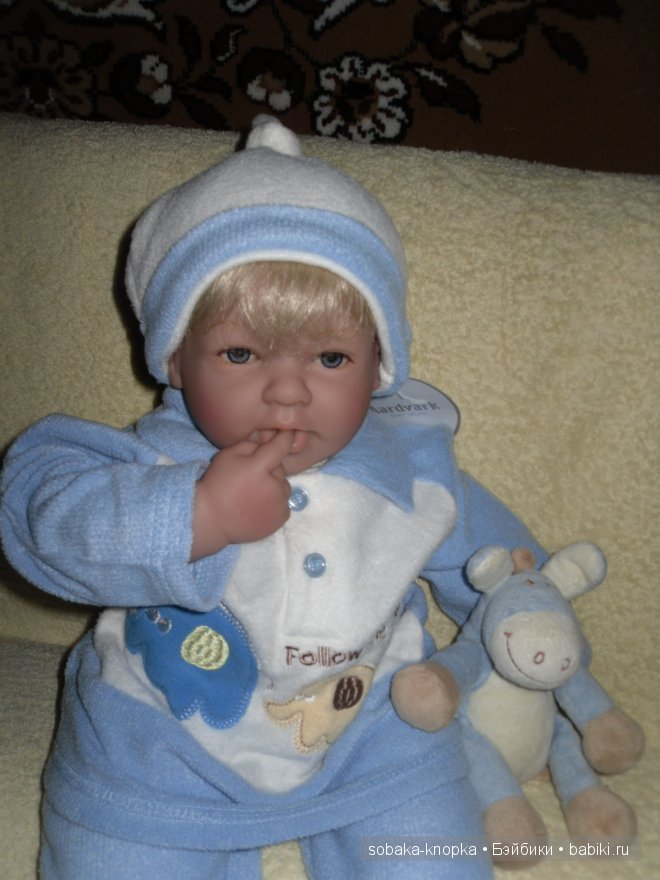 Еще один малыш Berenguer маленький белокурый ангел (фото 10)