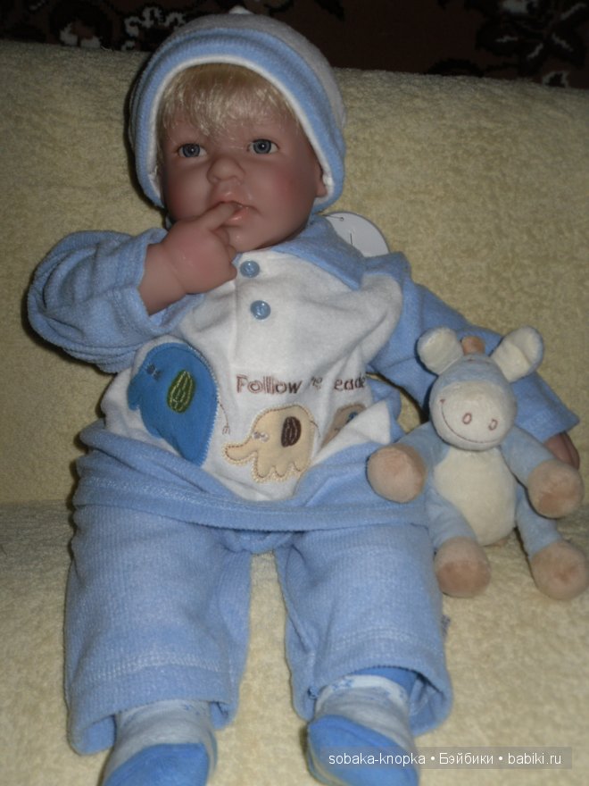 Еще один малыш Berenguer маленький белокурый ангел (фото 8)