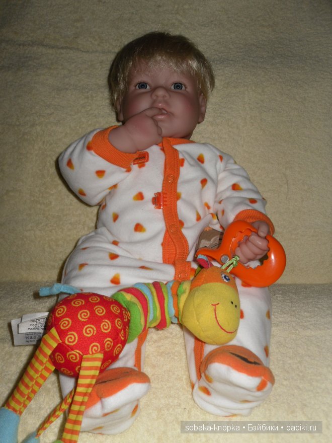 Еще один малыш Berenguer маленький белокурый ангел (фото 2)