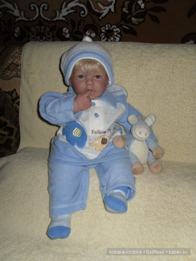 Еще один малыш Berenguer маленький белокурый ангел (фото 9)