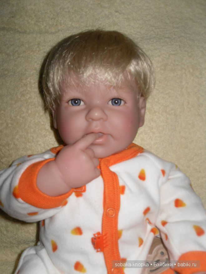 Еще один малыш Berenguer маленький белокурый ангел (фото 3)