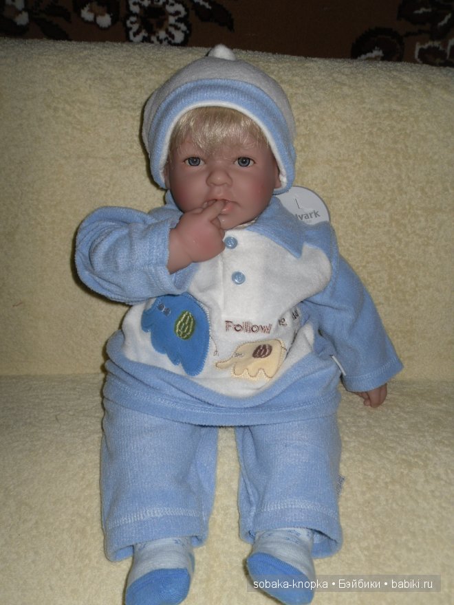 Еще один малыш Berenguer маленький белокурый ангел (фото 7)