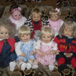 Работа над ошибками,куклы Brigitte Leman