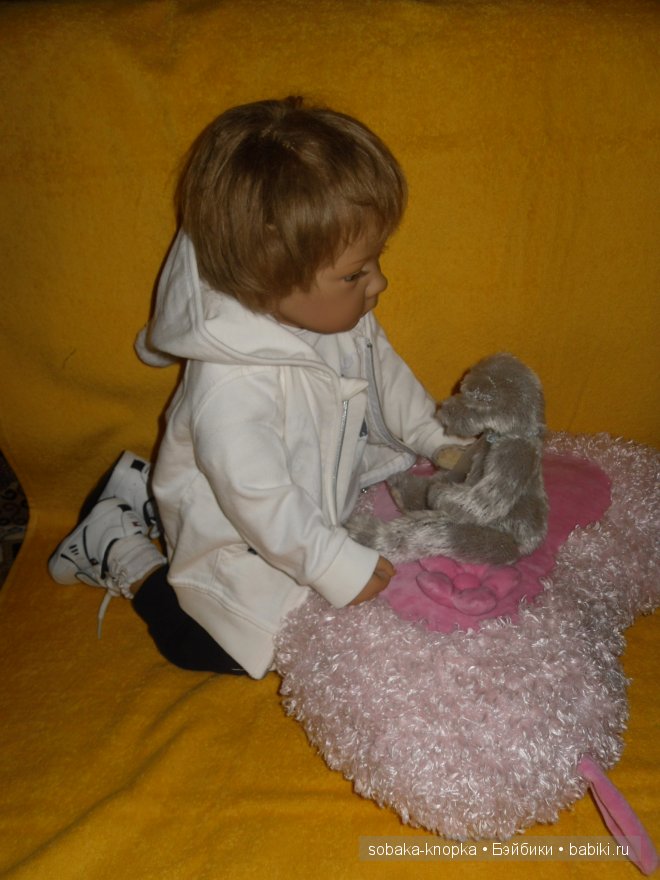 О чем думают куклы... малыш Yule от Elisabeth Lindner (фото 10)