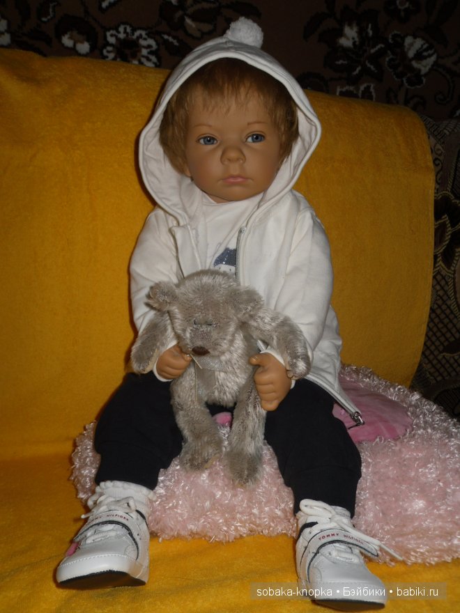 О чем думают куклы... малыш Yule от Elisabeth Lindner (фото 5)