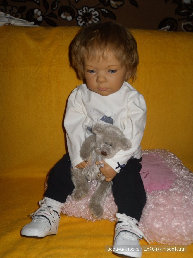 О чем думают куклы... малыш Yule от Elisabeth Lindner (фото 4)