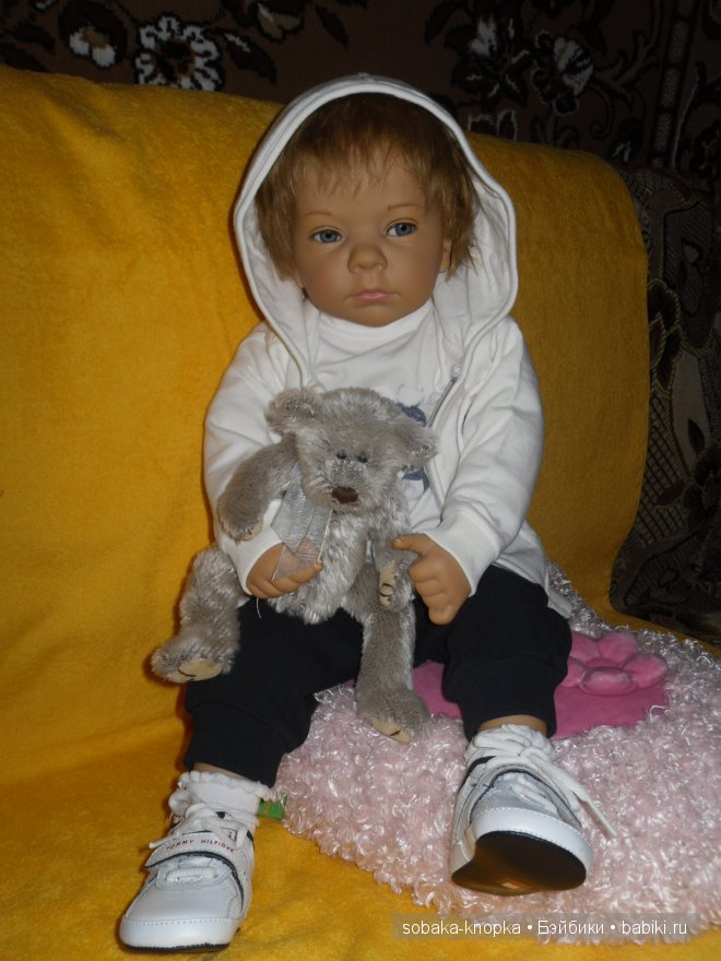 О чем думают куклы... малыш Yule от Elisabeth Lindner