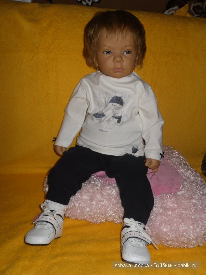 О чем думают куклы... малыш Yule от Elisabeth Lindner (фото 2)