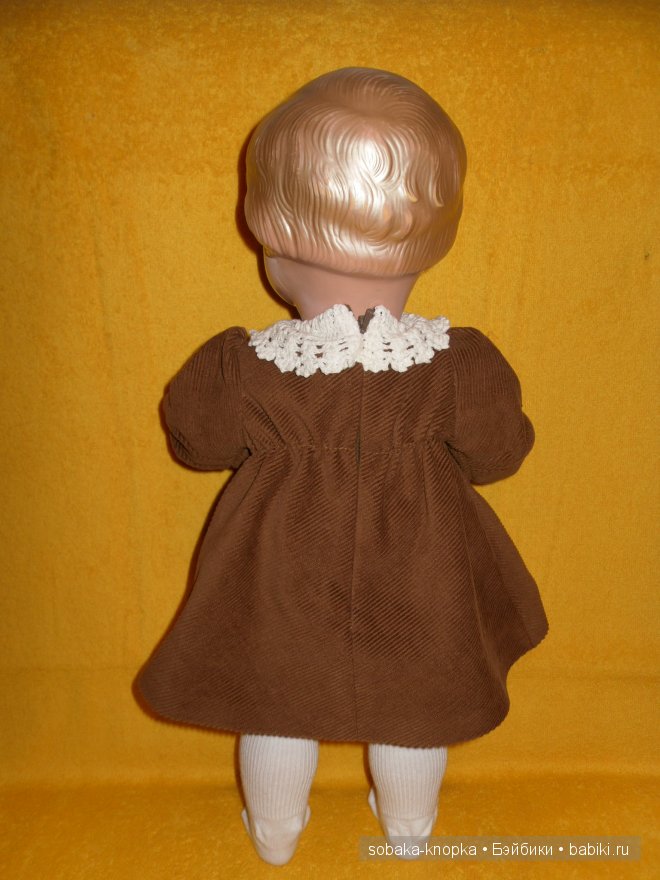 В полдень или в полночь, друг придет на помощь! Нарядик для винтажной куклы