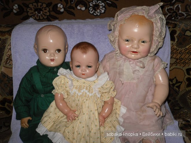 Антикварные куклы. Первые малыши, первые впечатления