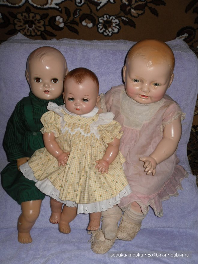 Антикварные куклы. Первые малыши, первые впечатления
