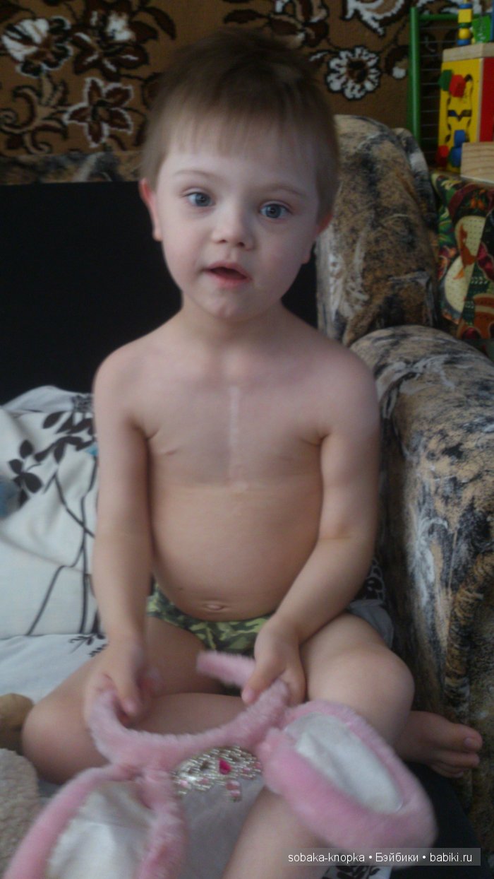 Мой маленький Кьюпи!Нам шесть лет