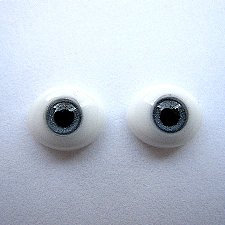 Стеклянные глаза-рыбки 8 мм