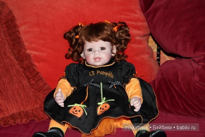 Адорка Хэллоуин Джоли Джек. Jolly Jack-O-Lantern by Adora Doll