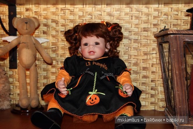 Адорка Хэллоуин Джоли Джек. Jolly Jack-O-Lantern by Adora Doll