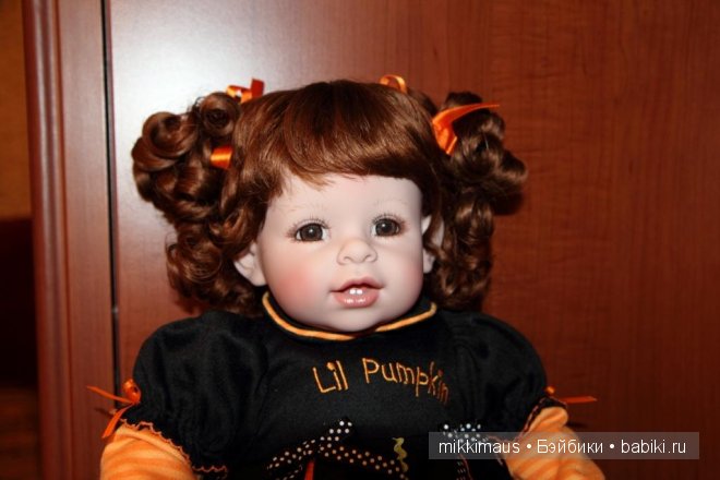 Адорка Хэллоуин Джоли Джек. Jolly Jack-O-Lantern by Adora Doll