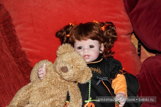 Адорка Хэллоуин Джоли Джек. Jolly Jack-O-Lantern by Adora Doll