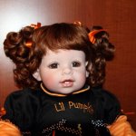 Адорка Хэллоуин Джоли Джек. Jolly Jack-O-Lantern by Adora Doll