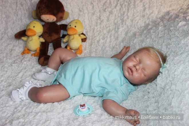 Кукла реборн Иришка из молда Ноа Рева Шик (фото 2)