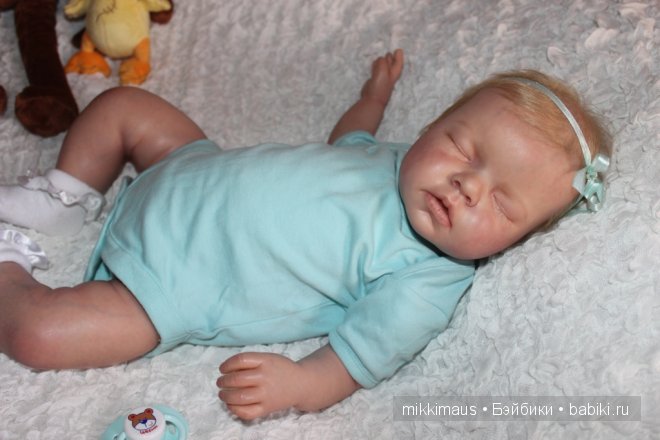 Кукла реборн Иришка из молда Ноа Рева Шик (фото 4)