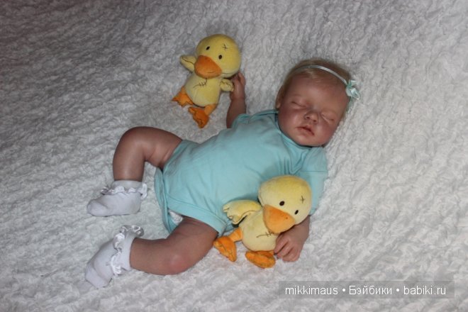 Кукла реборн Иришка из молда Ноа Рева Шик (фото 7)