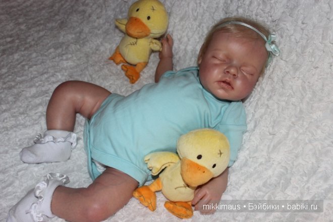 Кукла реборн Иришка из молда Ноа Рева Шик (фото 8)