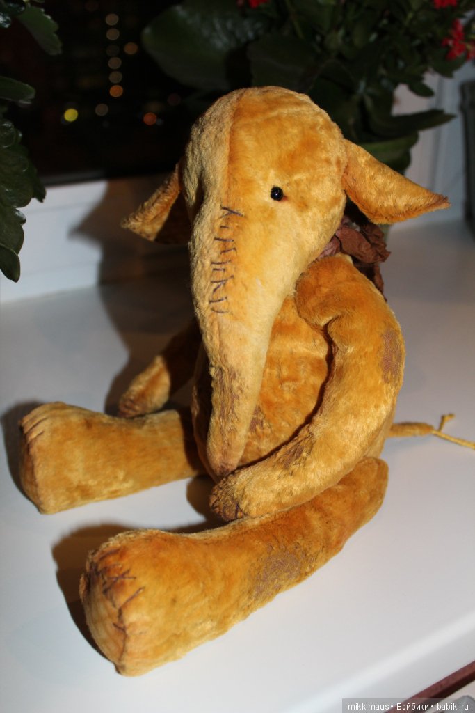 Желтый-желтый слон — Авторские мишки Тедди и друзья: фото