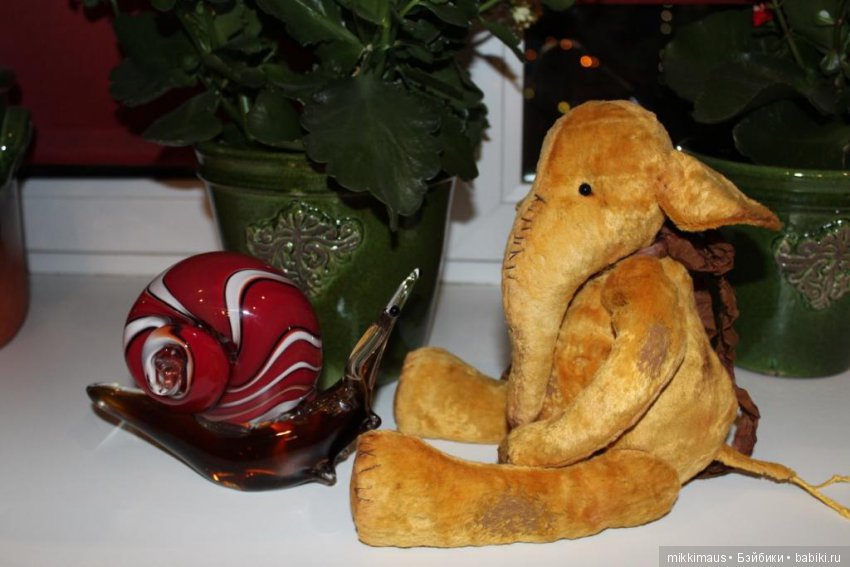 Желтый-желтый слон — Авторские мишки Тедди и друзья: фото