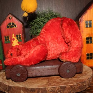 Мишка едет на праздник! Игрушки ручной работы Глазуновой Анны