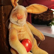 Христос Воскресе!!! Пасхальный заяц Базилик