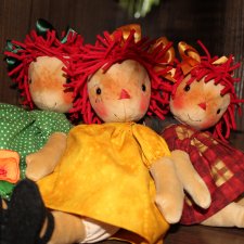 Три куколки Глазуновой Анны