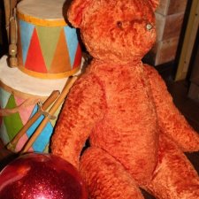 Советский мишка из плюша